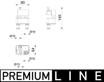 MAHLE ACH8000P Dzesinātājs