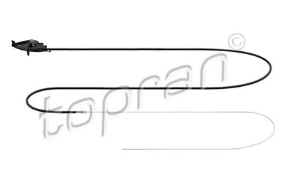 Тросик замка капота TOPRAN 103 707