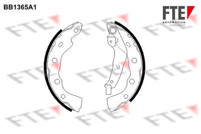 Bremžu loku komplekts FTE 9100112