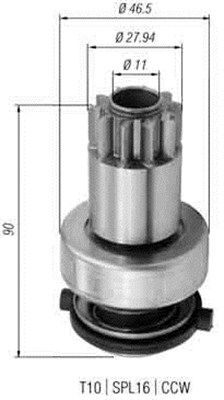 Zobrats, Starteris MAGNETI MARELLI 940113020433