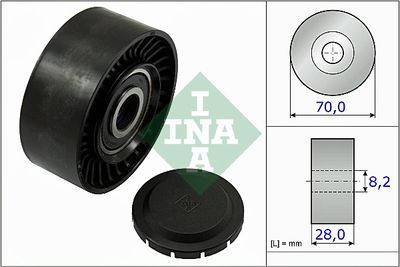 Parazīt-/Vadrullītis, Ķīļrievu siksna Schaeffler INA 532 0468 10