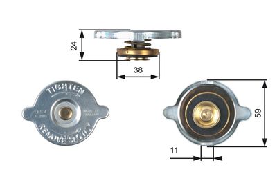 Vāciņš, Radiators GATES RC106