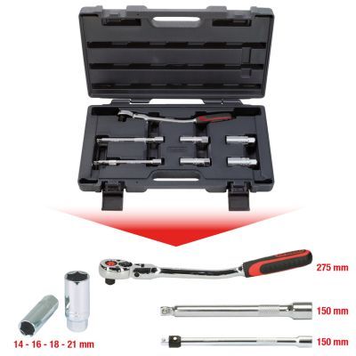Muciņu komplekts, Aizdedzes svece KS TOOLS 918.0607