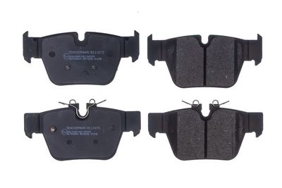 Bremžu uzliku kompl., Disku bremzes DENCKERMANN B111673