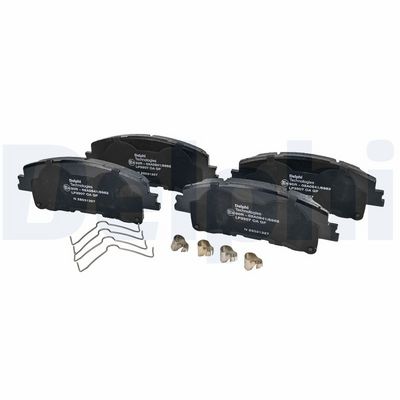 DELPHI LP3907 klocki ham. MAZDA CX60/CX80