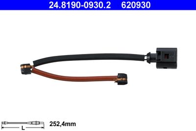 Indikators, Bremžu uzliku nodilums ATE 24819009302