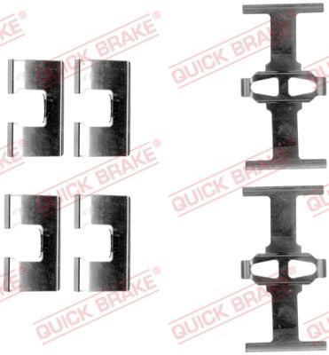 Piederumu komplekts, Disku bremžu uzlikas QUICK BRAKE 109-1203