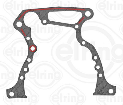 Прокладка, крышка картера (блок-картер двигателя) ELRING B10.390