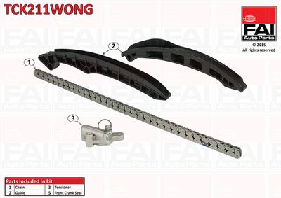 Комплект цели привода распредвала FAI AUTOPARTS TCK211WONG