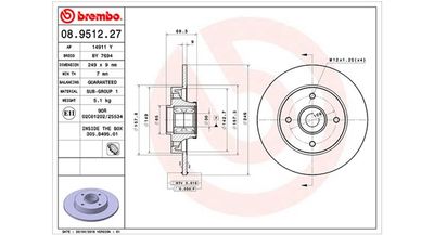 Тормозной диск MAGNETI MARELLI 360406056600