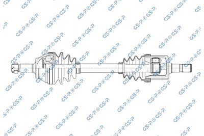 Приводной вал GSP 210132