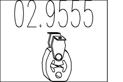 Буфер, глушитель MTS 02.9555