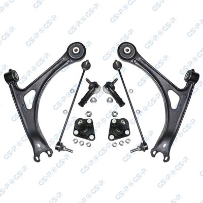 Ремкомплект, поперечный рычаг подвески GSP S990026SK