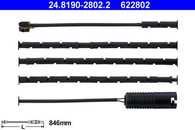 Indikators, Bremžu uzliku nodilums ATE 24.8190-2802.2