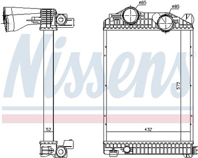 Интеркулер NISSENS 96969