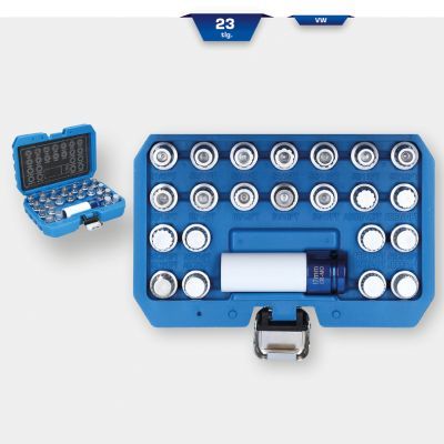 Speciālo atslēgu komplekts, Disku drošības skrūves KS TOOLS BT691260