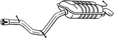 Глушитель выхлопных газов конечный BOSAL 279-615