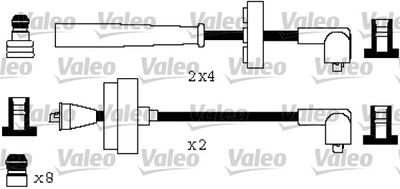 Augstsprieguma vadu komplekts VALEO 346582