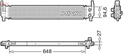 Radiators, Motora dzesēšanas sistēma DENSO DRM02042