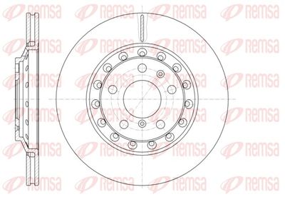 Тормозной диск REMSA 61155.10