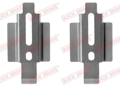 Комплектующие, колодки дискового тормоза QUICK BRAKE 109-1178