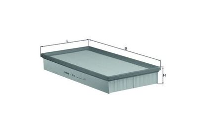 Воздушный фильтр MAHLE LX 2024