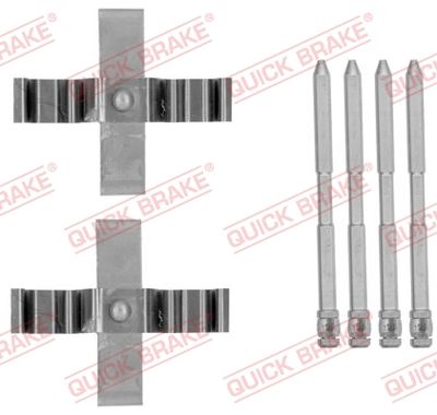 Piederumu komplekts, Disku bremžu uzlikas QUICK BRAKE 109-1801