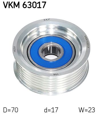 Parazīt-/Vadrullītis, Ķīļrievu siksna SKF VKM 63017