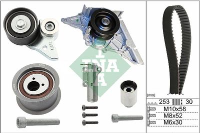Ūdenssūknis + Zobsiksnas komplekts Schaeffler INA 530 0366 30