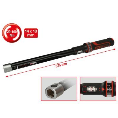 Dinamometriskā atslēga KS TOOLS 516.1633