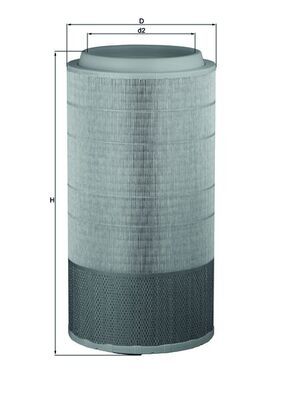 Воздушный фильтр KNECHT LX 3155