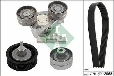 Ķīļrievu siksnu komplekts Schaeffler INA 529 0442 10