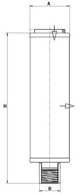 Фильтр, пневмооборудование MANN-FILTER LE 3006