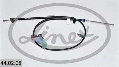 Тросик, cтояночный тормоз LINEX 44.02.08