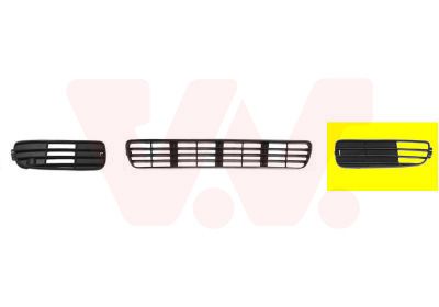 Решетка вентилятора, буфер VAN WEZEL 0322591