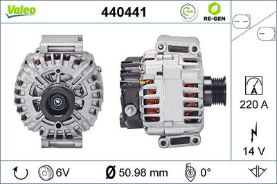Генератор VALEO 440441