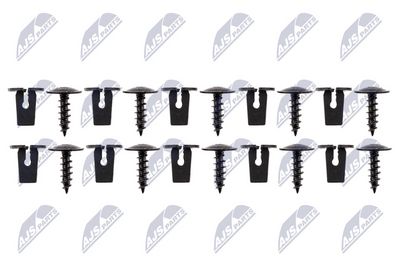 Комплект клип, кузов NTY EZC-VW-761