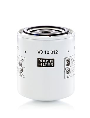 Фильтр, система рабочей гидравлики MANN-FILTER WD 10 012