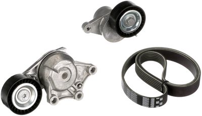 Ķīļrievu siksnu komplekts GATES K026PK1020EST