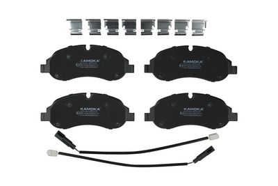 Комплект тормозных колодок, дисковый тормоз KAMOKA JQ101341