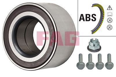 Комплект подшипника ступицы колеса Schaeffler FAG 713 6122 60