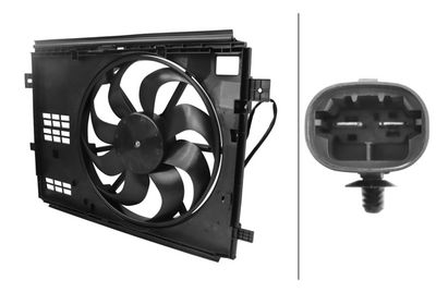 Вентилятор, охлаждение двигателя HELLA 8EW 366 420-041