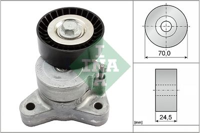 Натяжитель ремня, клиновой зубча Schaeffler INA 534 0667 10