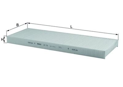 Фильтр, воздух во внутренном пространстве MAHLE LA 118