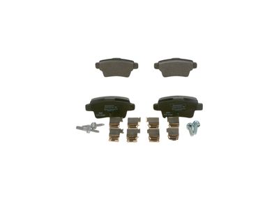 Bremžu uzliku kompl., Disku bremzes BOSCH 0 986 494 222