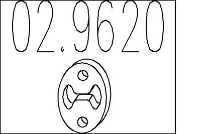 Triecienu slāpētājs, Izpūtējs MTS 02.9620