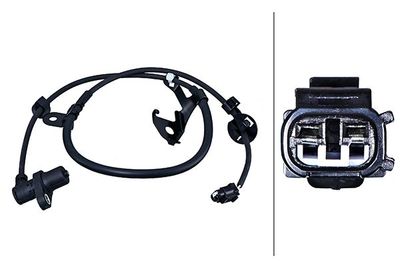 Датчик, частота вращения колеса HELLA 6PU 358 218-051