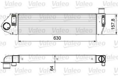 Интеркулер VALEO 818621