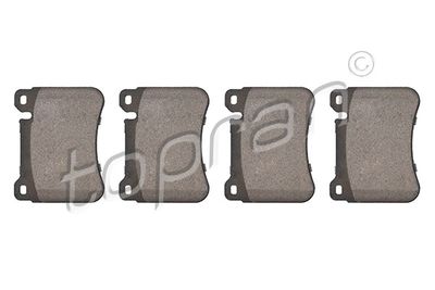 Bremžu uzliku kompl., Disku bremzes TOPRAN 409 421