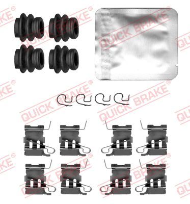 Комплектующие, колодки дискового тормоза QUICK BRAKE 109-0182